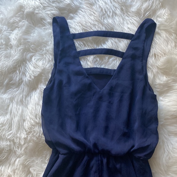 Navy blue sundress - Picture 3 of 3